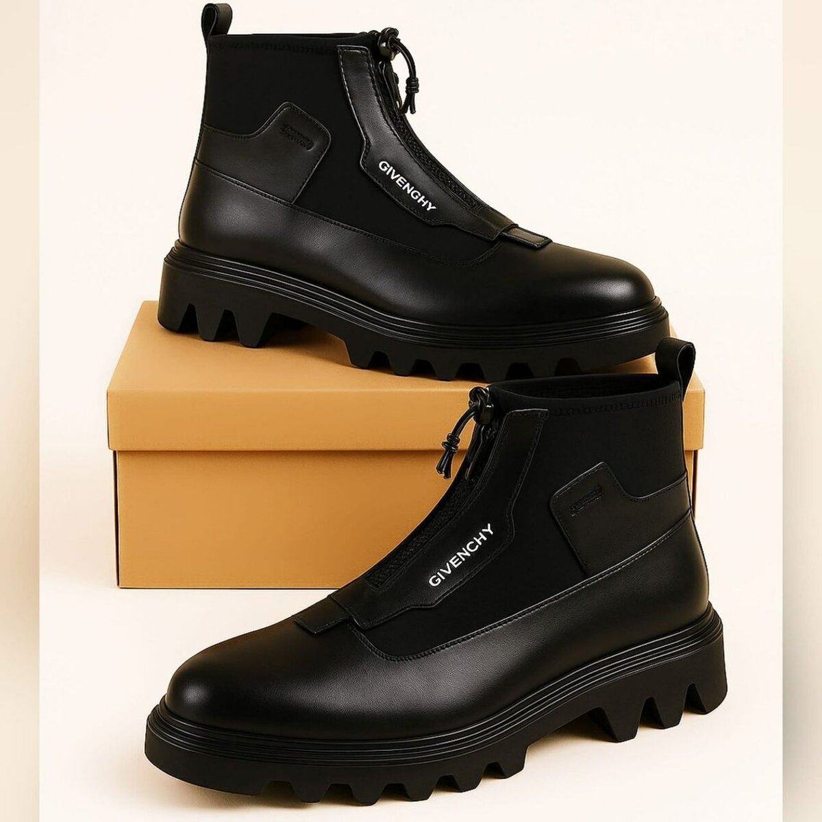 Bottes Hommes Givenchy Noir