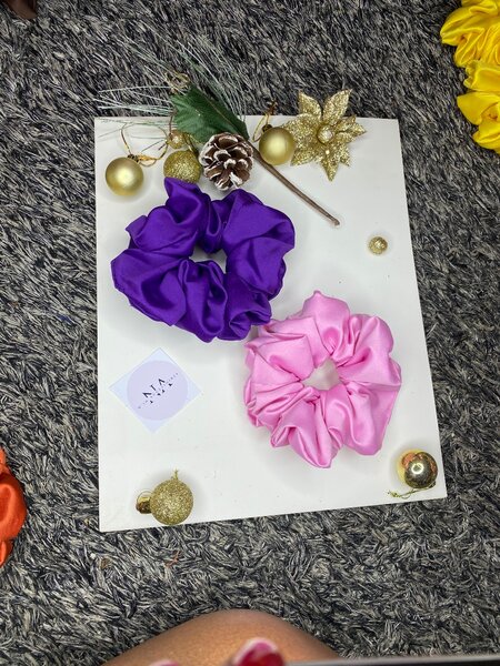 Chouchous Satinés Colorés