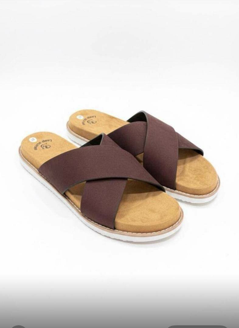 Sandales confort croisées