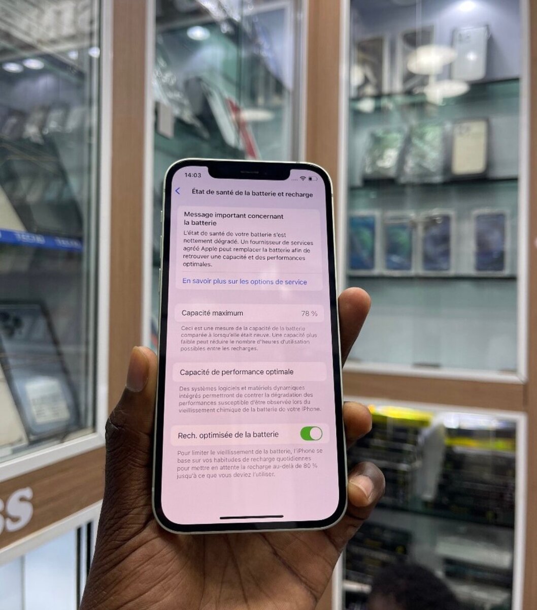 iPhone 12 Vert Débloqué