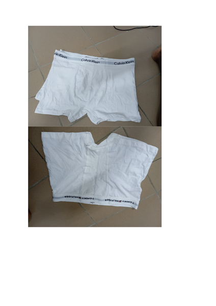 Caleçon homme ( Calvin Klein et tommy hilfiger) en lot de 4