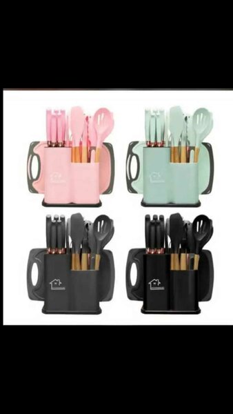 Silicon spoon set double