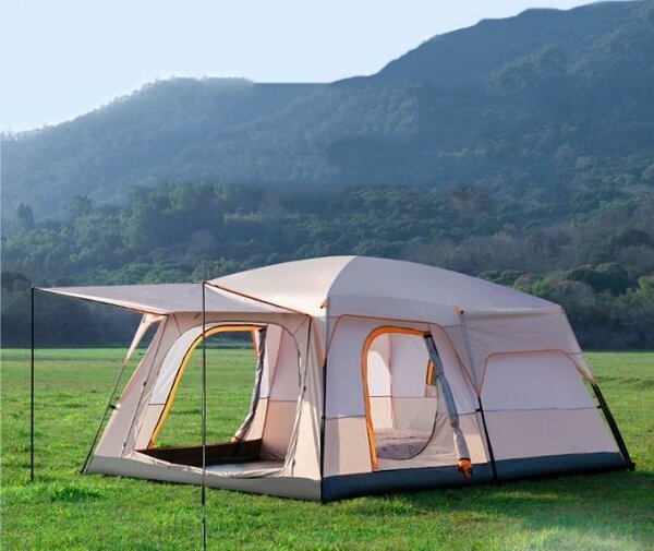 Палатка большая двухкомнатная