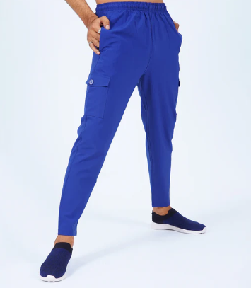 cobalt Cargo trousers