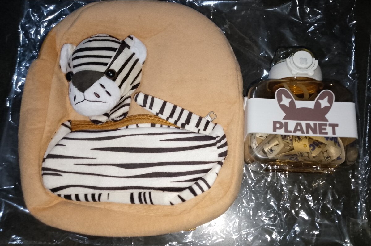 Sac à dos enfant zèbre