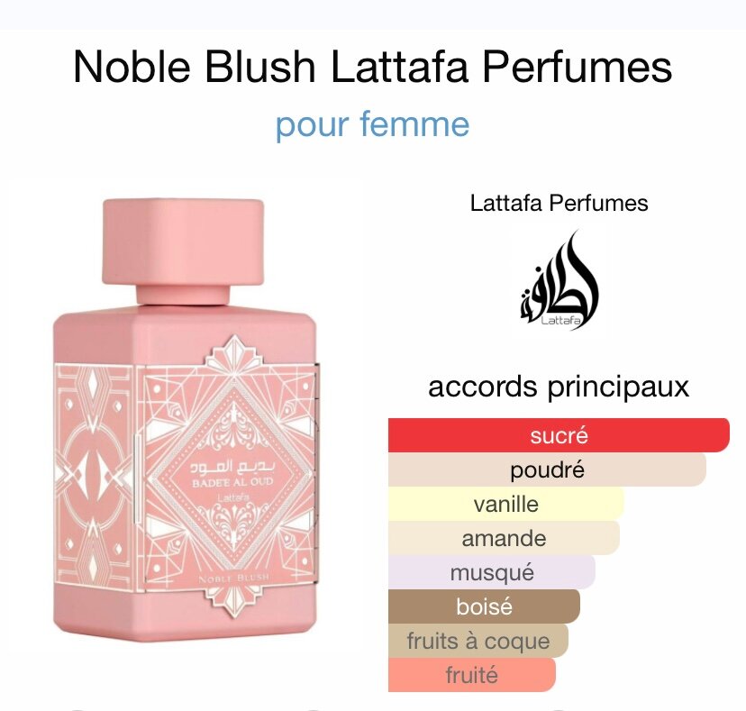 Parfum Noble Blush Femme