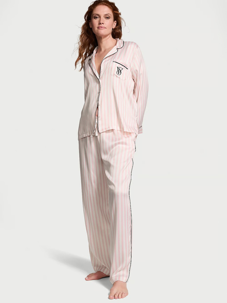 Victoria Secret Satin Long Pajama Sets