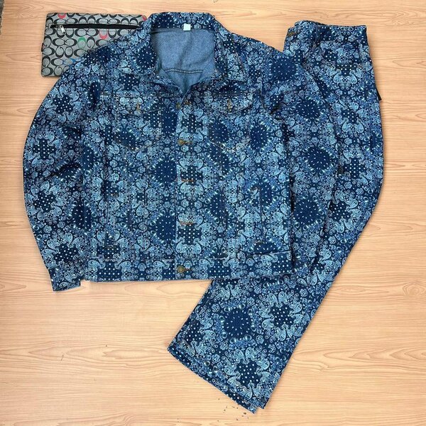 Men's quality Jeans top and down