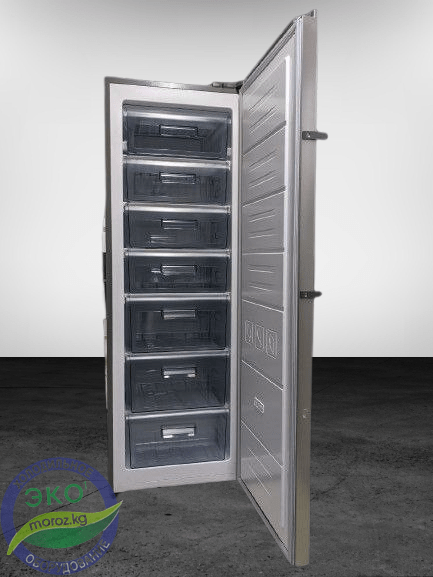 Вертикальный морозильник KEG SR 315 серый