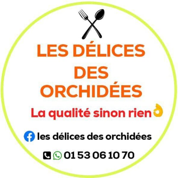 Flambé des orchidées 