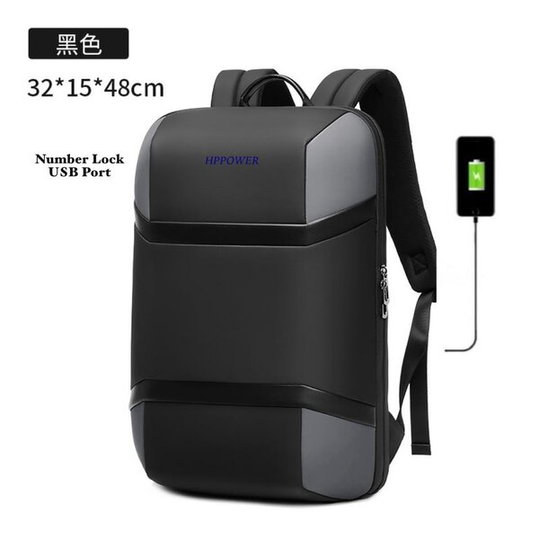 Anti-Theft Waterproof Backpack with USB3.0 Charging Port