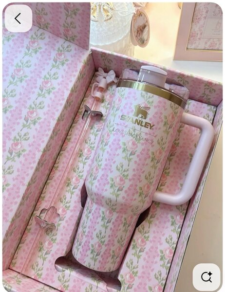 Gobelet Isotherme Stanley Fleuri