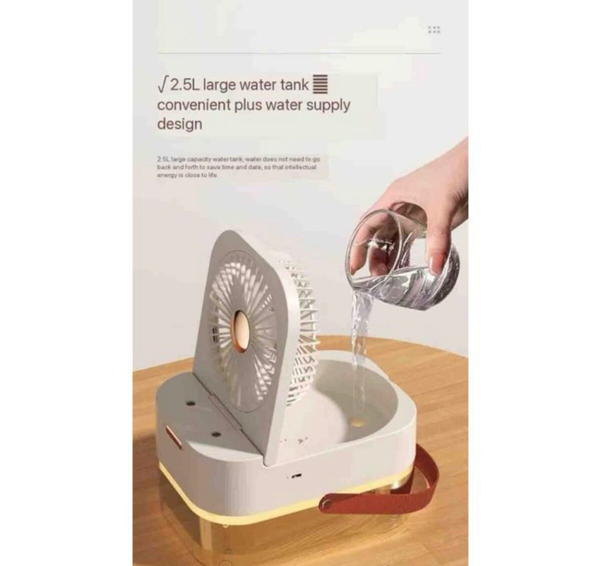 Ventilateur d'alimentation en eau, humidification à double p
