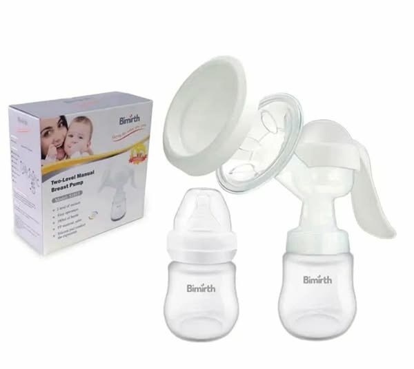 Manual breast pump