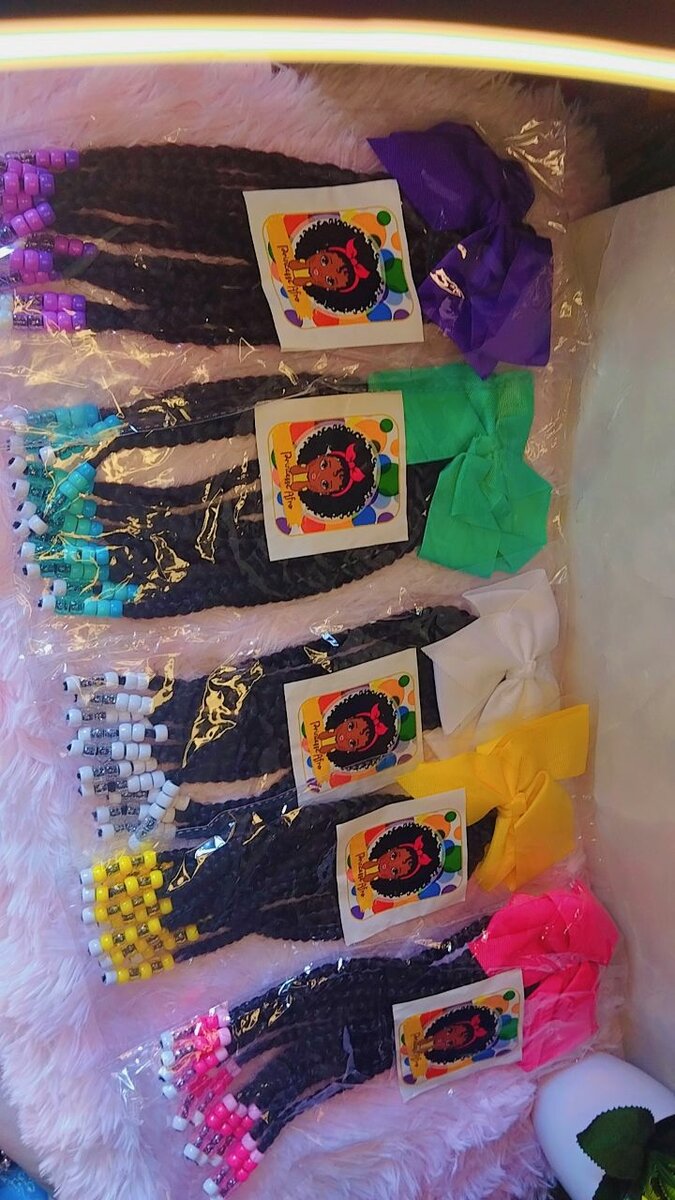 Pom-pom Princesse Afro