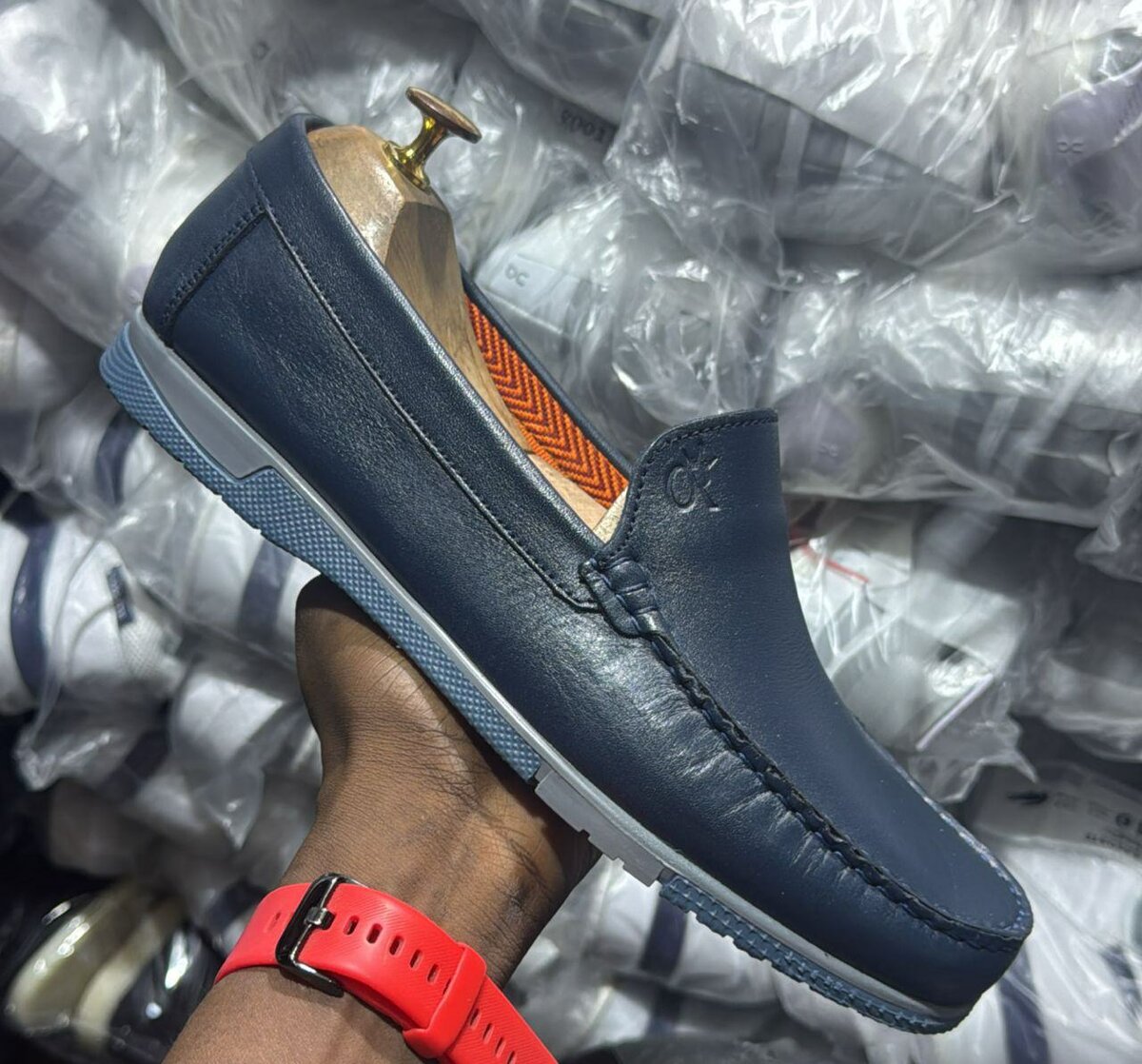 Mocassins en cuir élégants