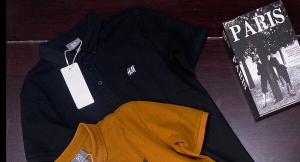 Unleash your hidden fashion potential with our latest H&M Golf T-Shirts in black!!