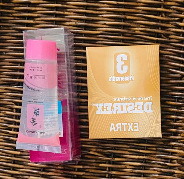 3 préservatifs +1 lubrifiant