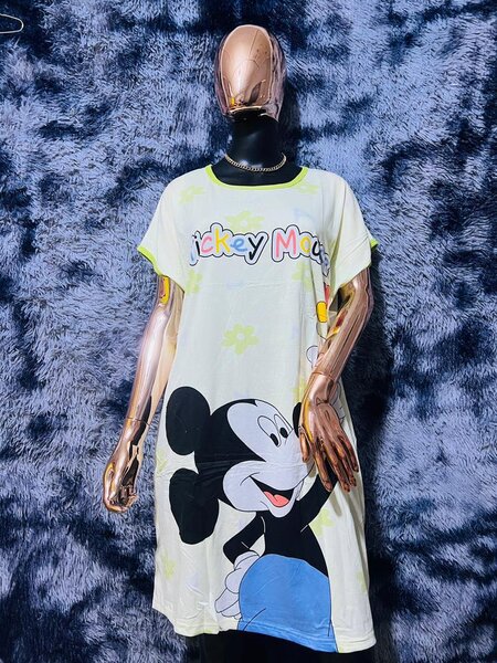 Cartoon gown nightwear(long)