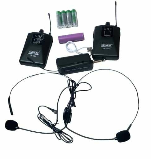 Microphone sans fil UHF professionnel