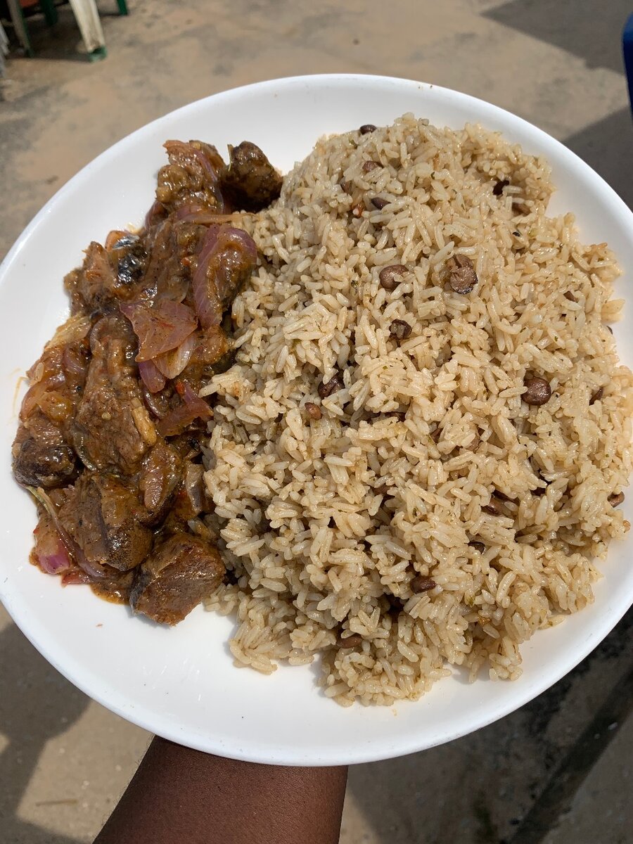 Cabri sauté et soupe