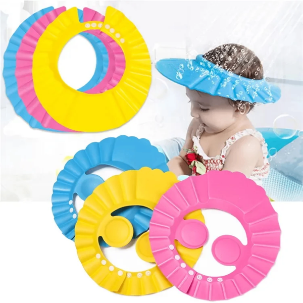 Casquette de Douche Bébé Réglable