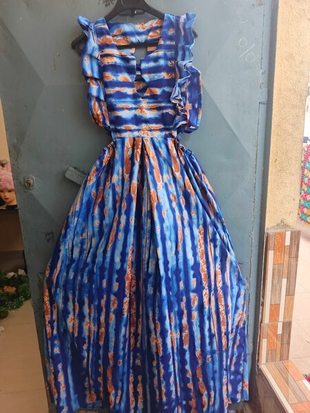 Robe Maxi Évasée Bohème