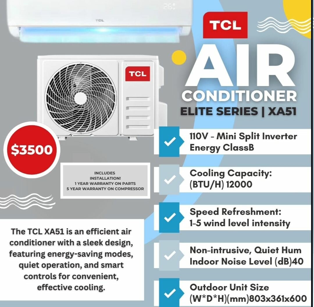 TLC 1.5,HP AIR CONDITIONER