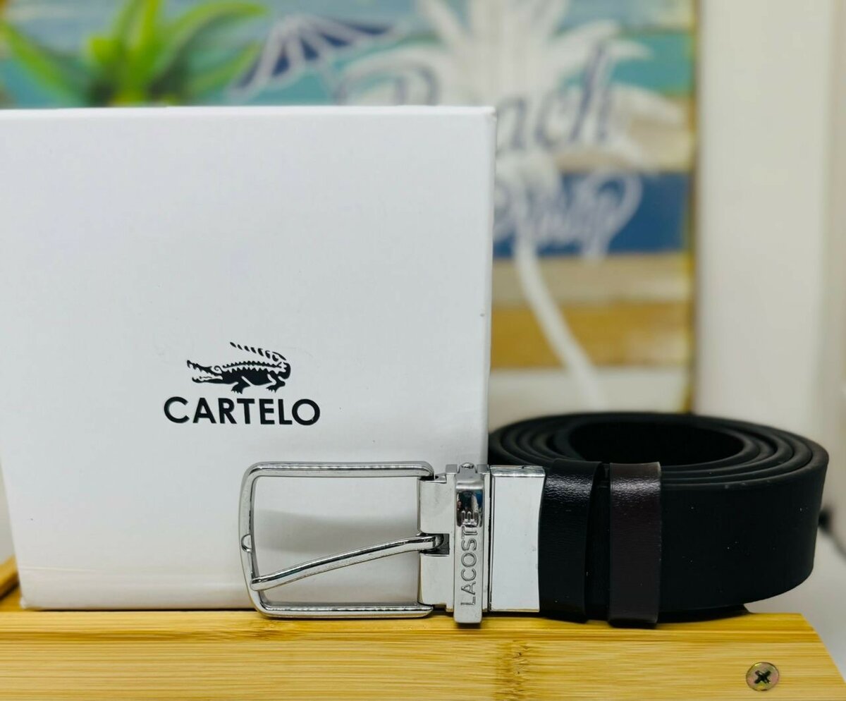 Ceinture en cuir élégante Cartelo