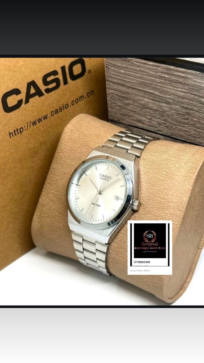 Montre Casio authentique avec sa boîte