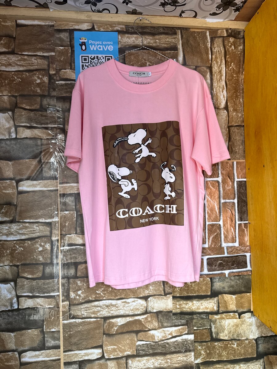 T-shirt en coton graphique