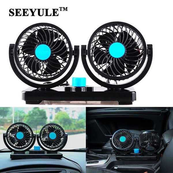 Ventilateur double pour voiture