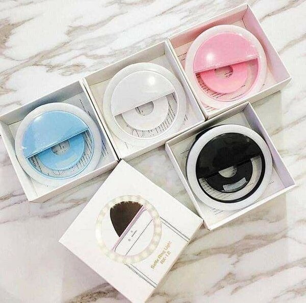 Anneau lumineux portable selfie