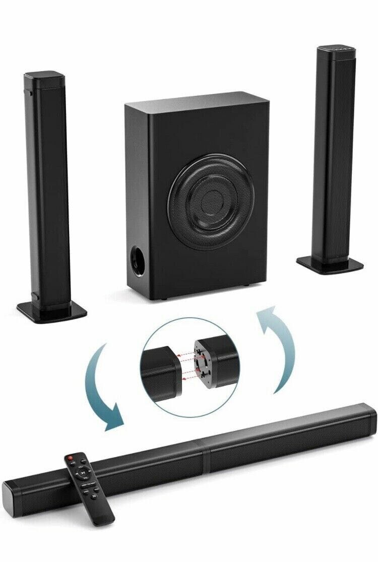 Media7plus Woofer and Sound Bar
