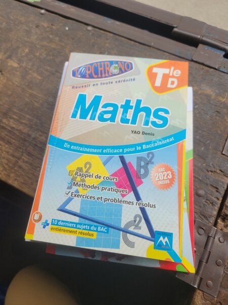 Livre de Maths Terminale