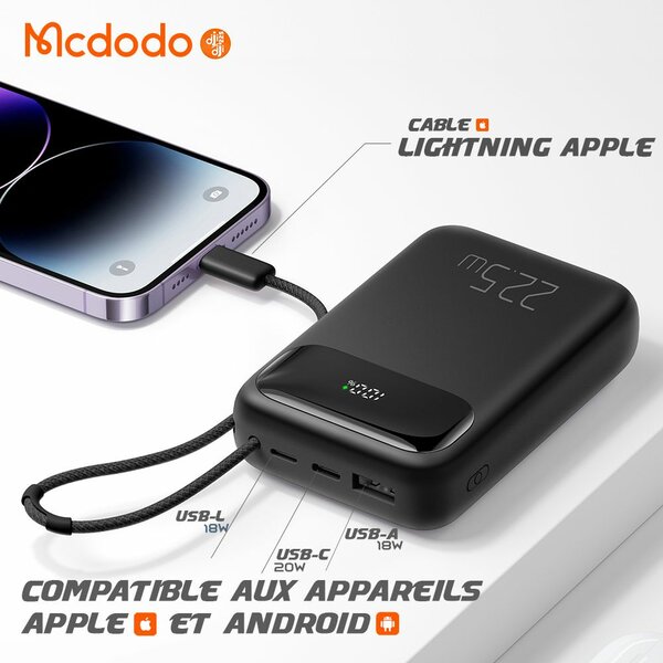 MCDODO Power Bank M32 10000mAh 22,5W