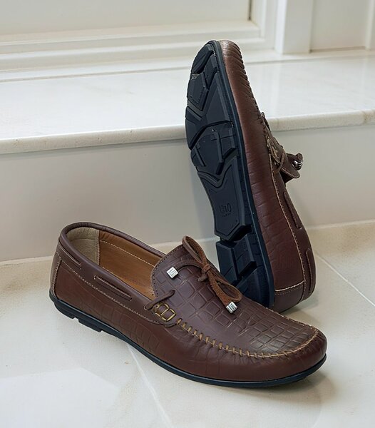 Mocassins en cuir élégants