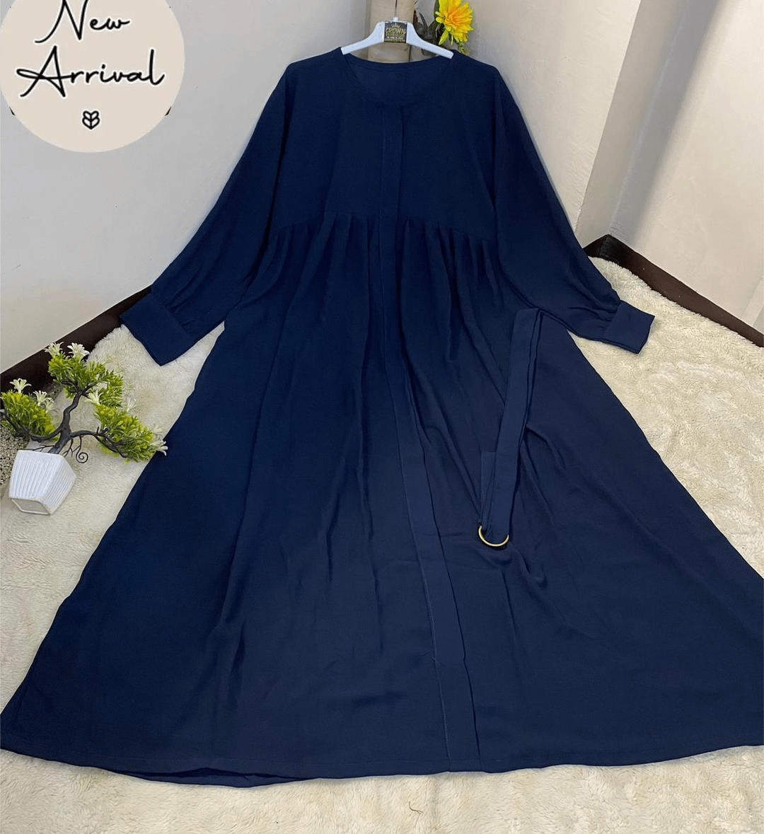 Delicious yogurta full Abaya for women 1 Pc