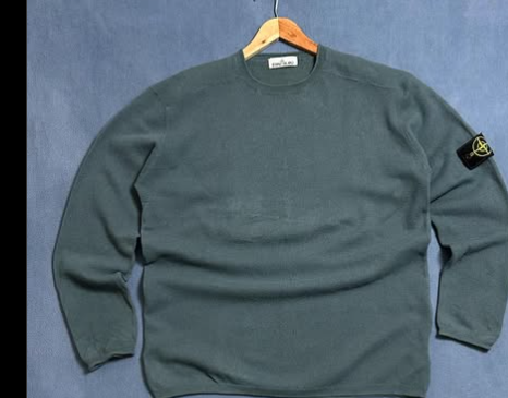 STONE ISLAND organic knit sweater size : L/XL 