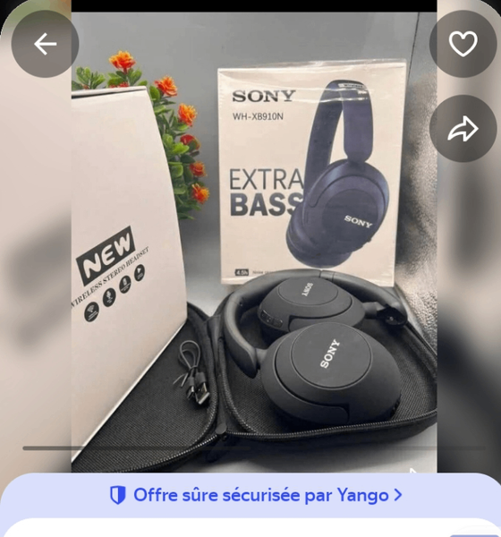 Casque Sony WH-XB910N