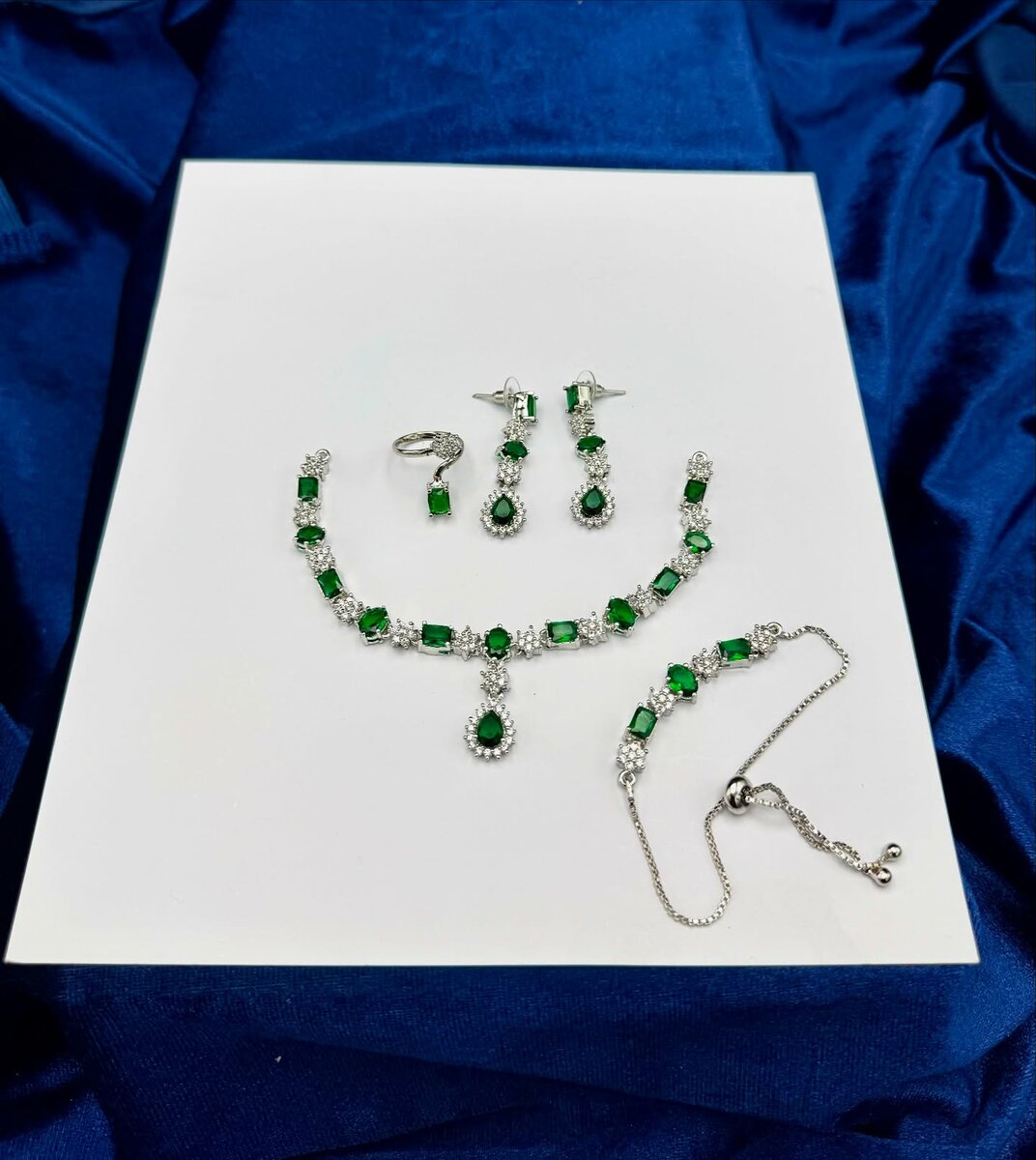 American Diamond 1 karat combo set