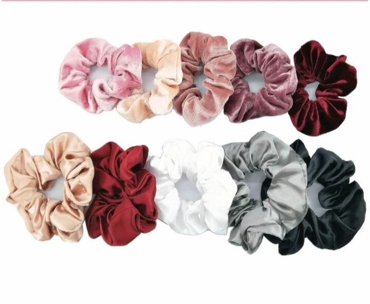 Satin, Velvet, Skinny and With Ribbons Hair Ties