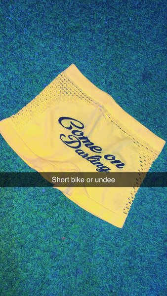 Jeans and under pant