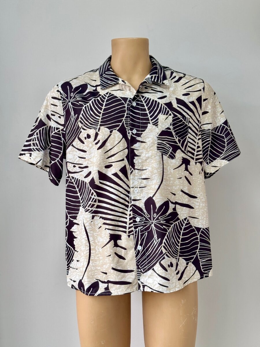 Chemise à motifs vibrants