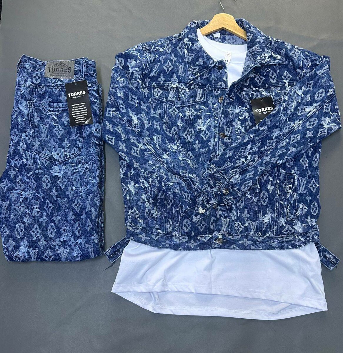 Ensemble Denim Homme Motif