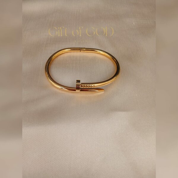 Bracelet "Clou" en or