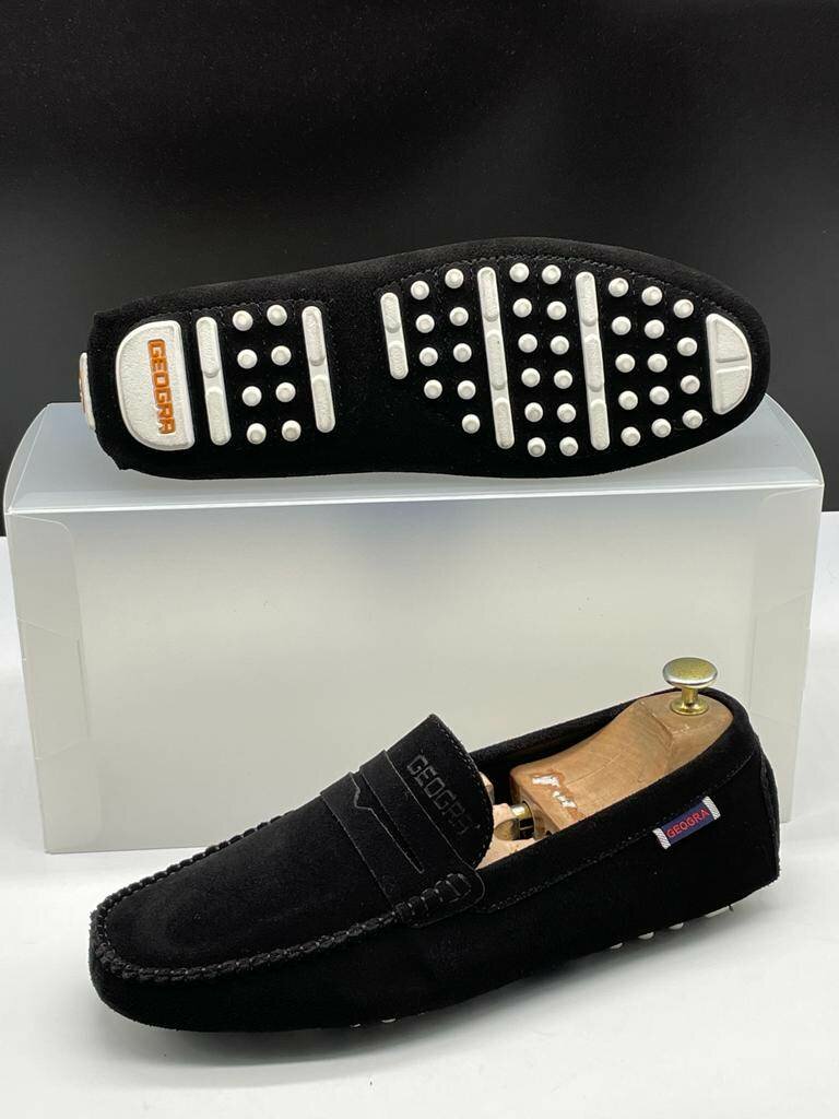 Mocassins en daim élégants