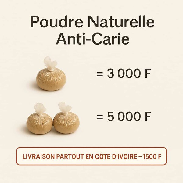 Poudre Anti-Carie Naturelle