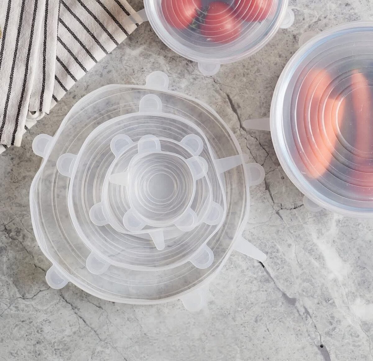 Couvercle en silicone