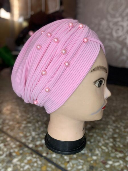 Turban with crystals